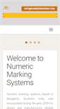 Mobile Screenshot of numericmarking.com